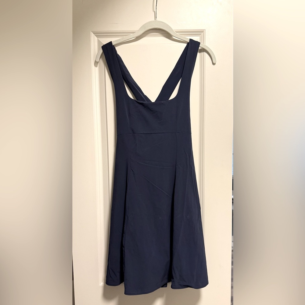 Small Outdoor Voices Navy Cross Back Exercise Dress